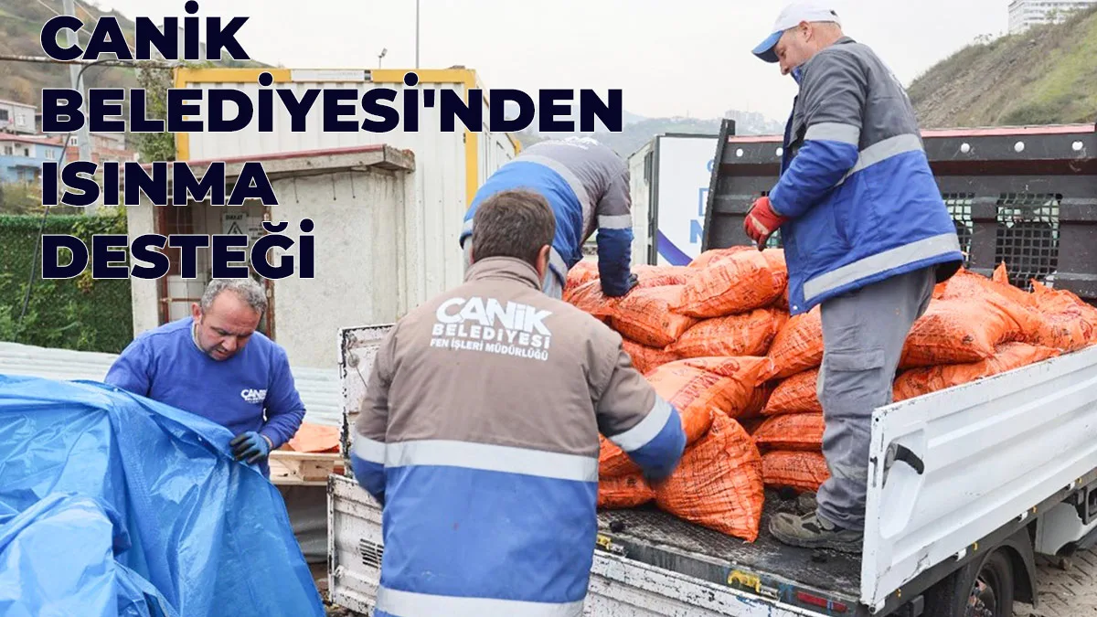 Canik Belediyesi’nden Isınma Desteği