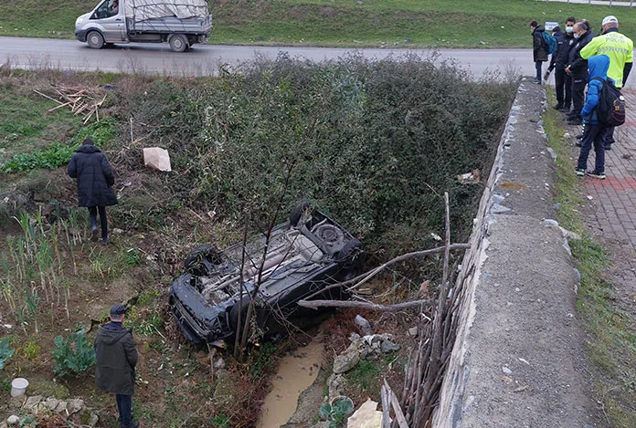 Samsun’da kaza: 1 yaralı