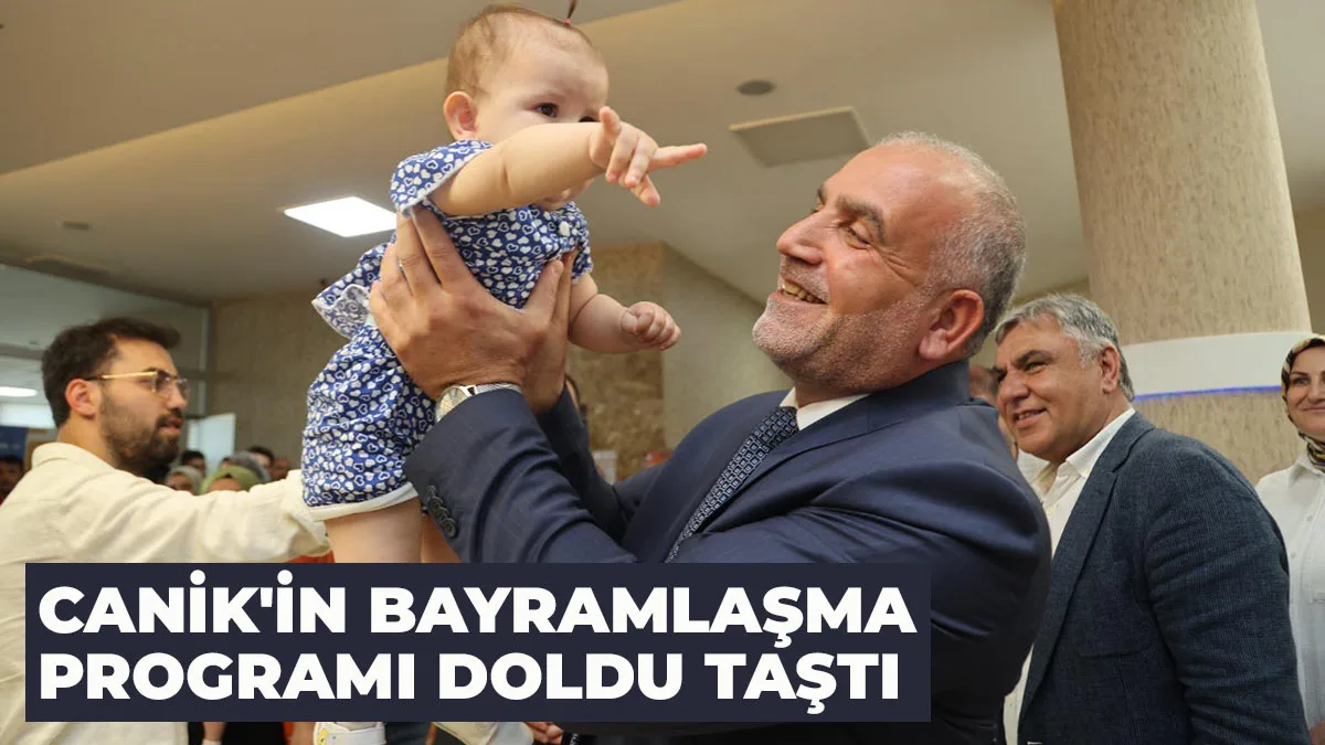 Canik’in Bayramlaşma Programı Doldu Taştı