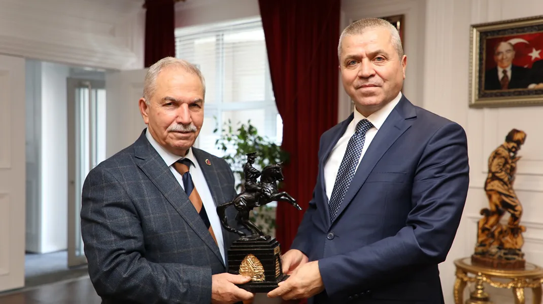 İlkadım Kaymakamı Demir’den İlkadım Belediye Başkanı Demirtaş’a ziyaret