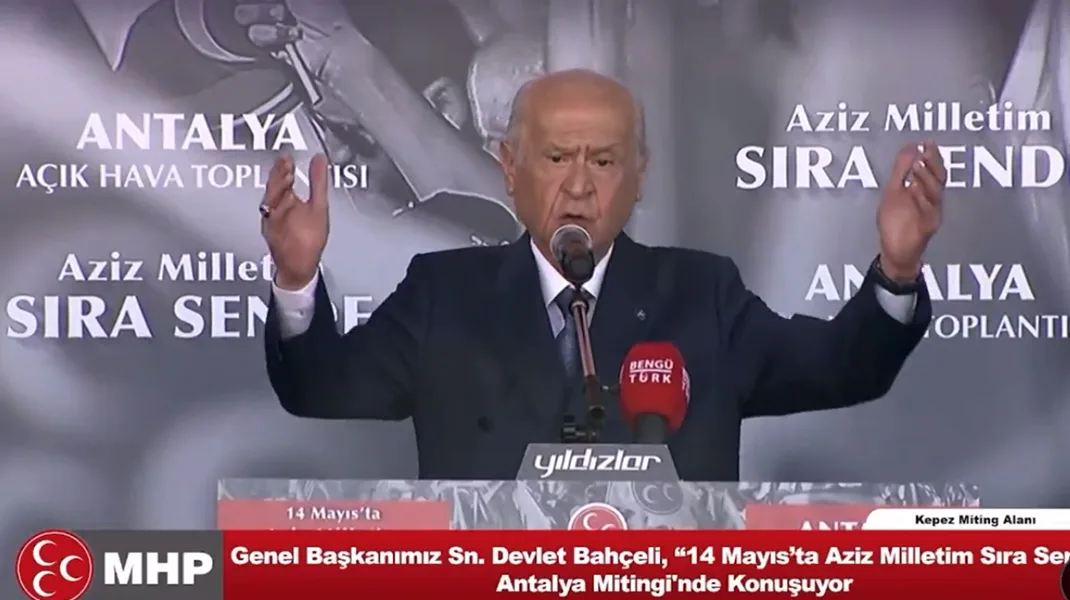 Devlet Bahçeli: “Alayı birden Erdoğan’ı silkmeye kalksalar başaramazlar”