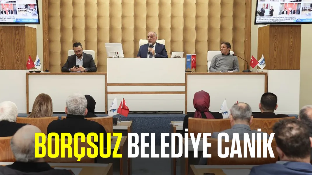 Borçsuz belediye Canik