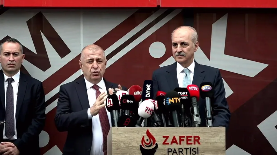 Ümit Özdağ-Numan Kurtulmuş görüşmesi sona erdi