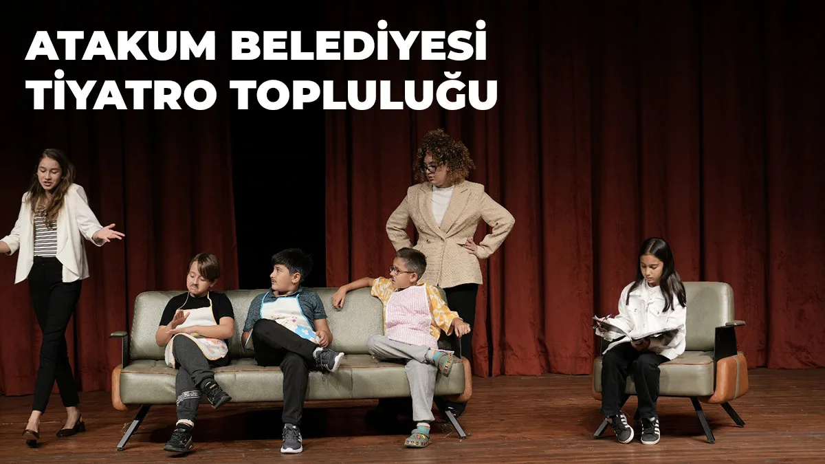 Atakum Belediyesi Tiyatro Bölümü öğrencileri, ilk kez seyirci karşısına çıktı