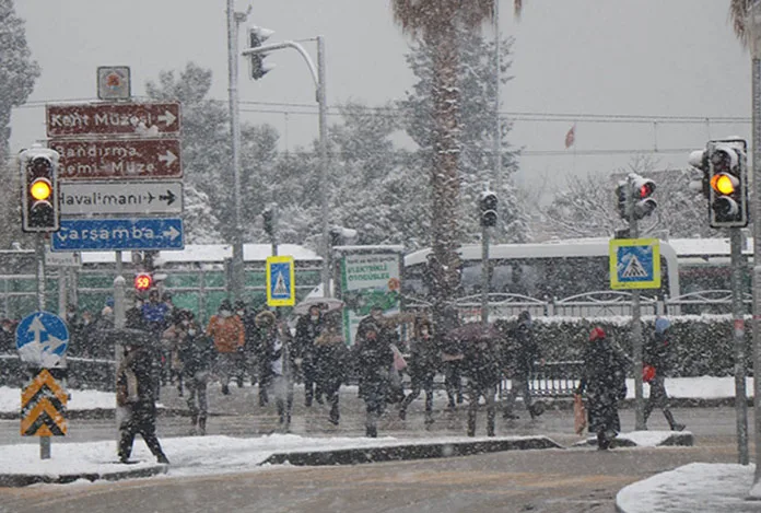 Samsun’da çok sayıda ilçede eğitime 1 gün ara verildi