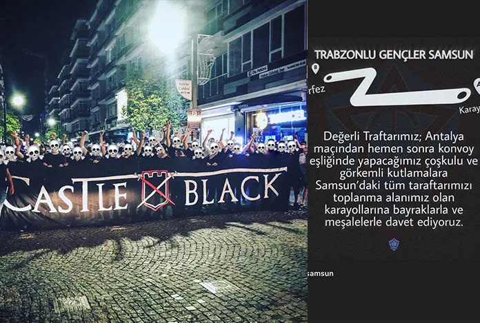 Samsun’da Trabzonspor kutlamasına izin yok!