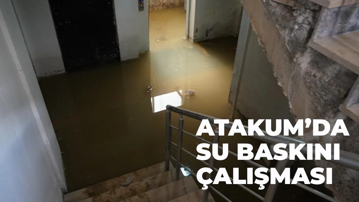 Atakum Belediyesi şiddetli yağışlar sonrası teyakkuza geçti