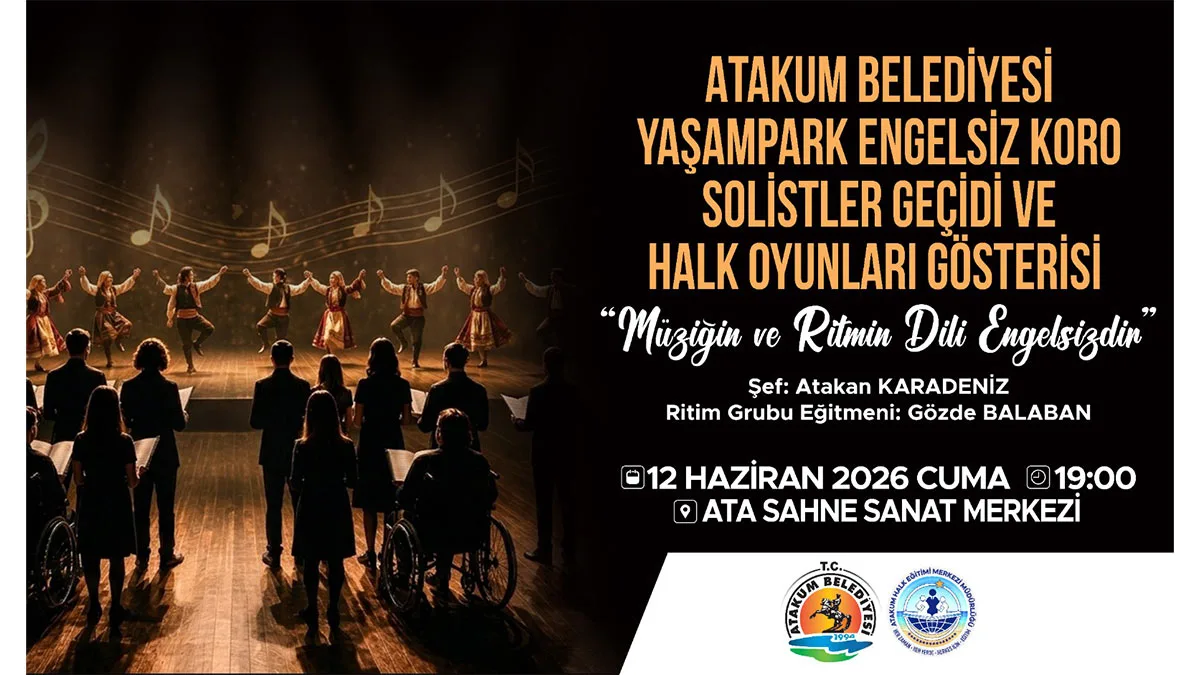 Atakum Belediyesinden ‘Müziğin ve Ritmin Dili Engelsizdir’ programı 