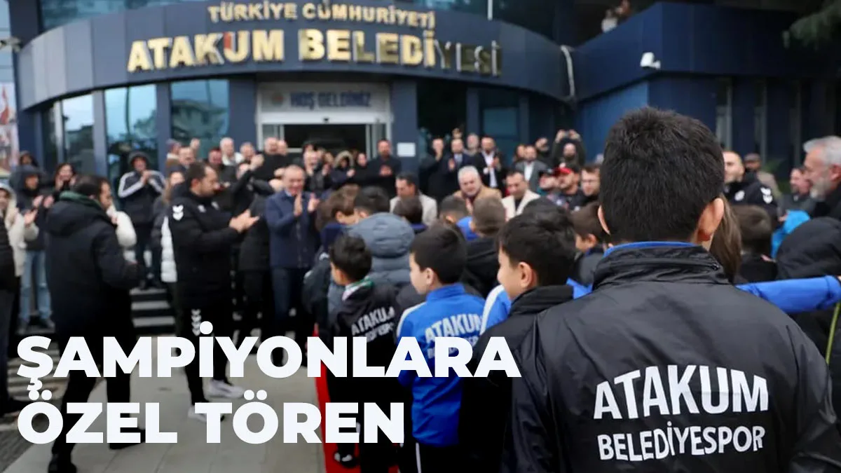 Atakum Belediyesinden şampiyonlara coşkulu karşılama 