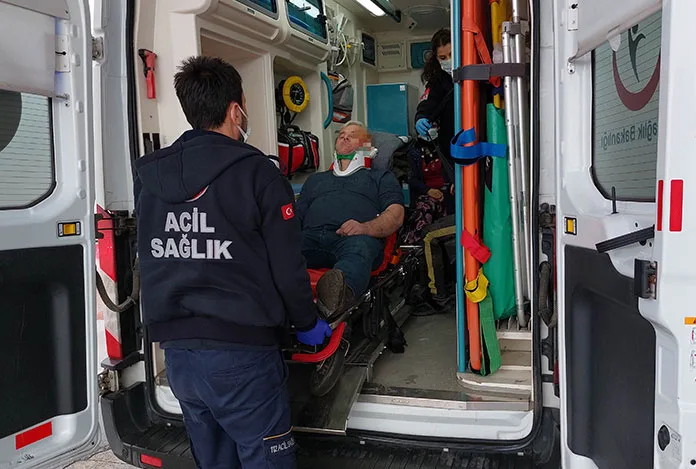 Samsun’da talihsiz kaza!