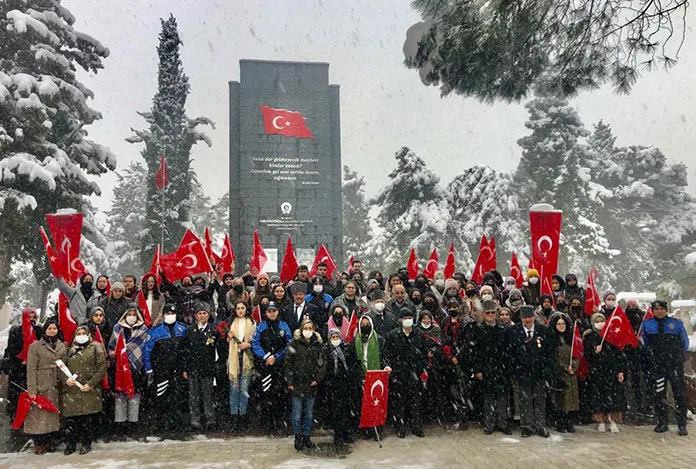 Çanakkale şehitleri unutulmadı!