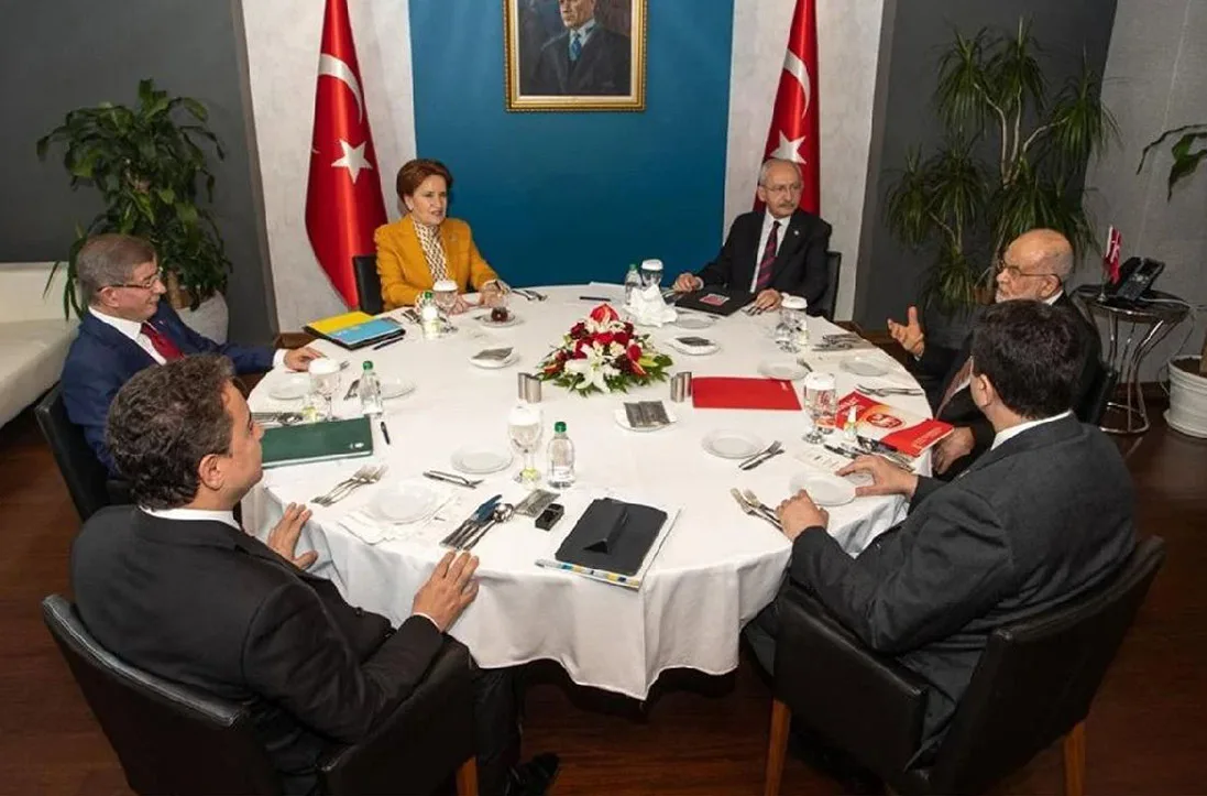 Altılı Masa 11. buluşmasında aday konuşmaya başlayacak