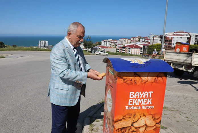 İlkadım’da ekmekler çöpe gitmiyor