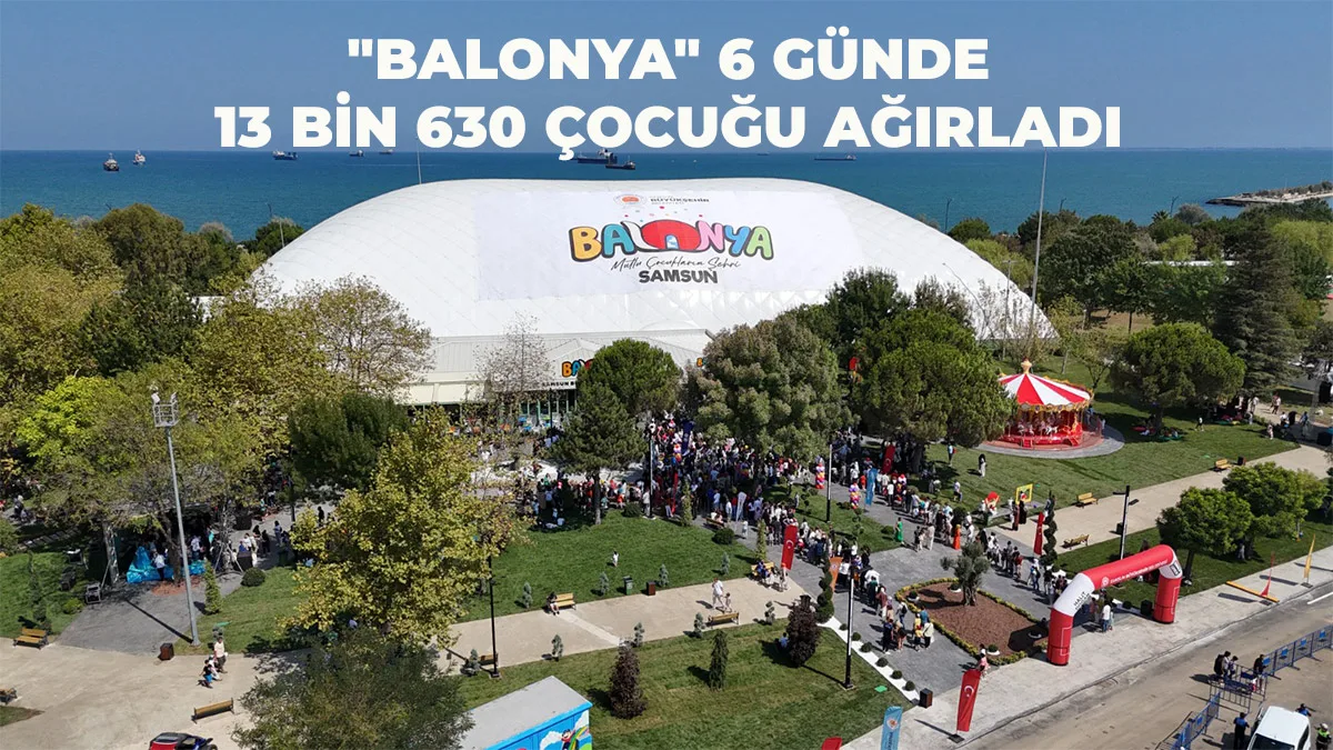 “Balonya” 6 Günde 13 Bin 630 Çocuğu Ağırladı