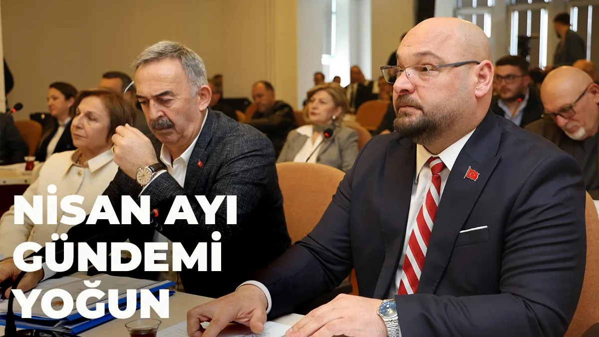 Atakum Belediye Meclisinin Nisan ayı gündemi yoğun