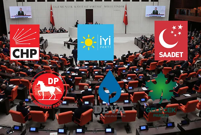 6 parti bir araya geliyor!