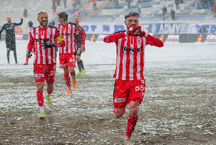 Samsunspor ligde ikinci!
