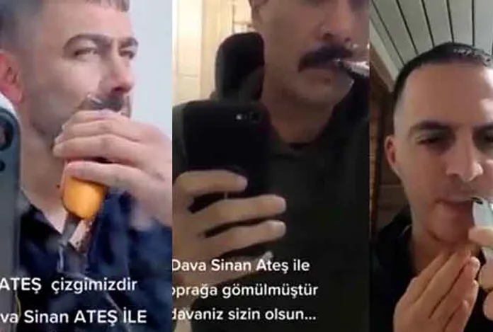 Ülkücüler, bıyıklarını keserek Sinan Ateş cinayetinde sessiz kalan MHP’yi protesto ediyor