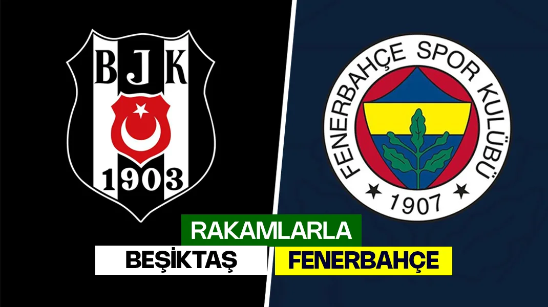 Rakamlarla Beşiktaş-Fenerbahçe derbisi