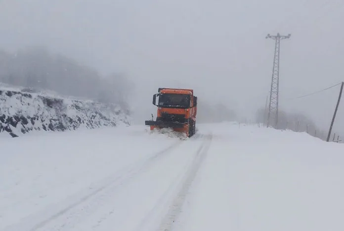 Kar Samsun’a giriş yaptı
