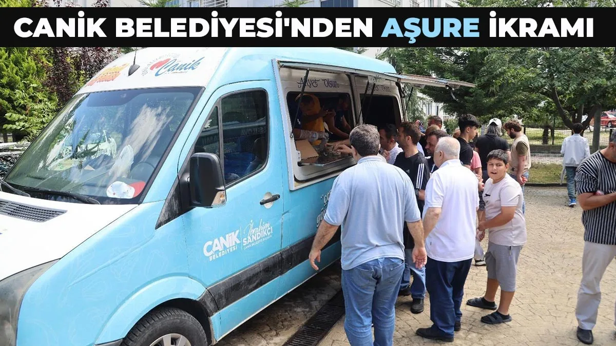 Canik Belediyesi’nden Aşure İkramı