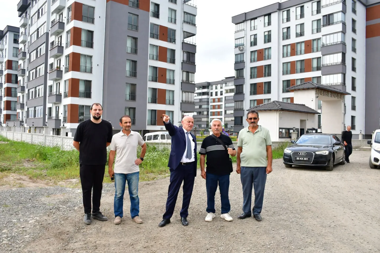 Terme'de Fenk Mahallesi'nde altyapı çalışmaları hız kazandı
