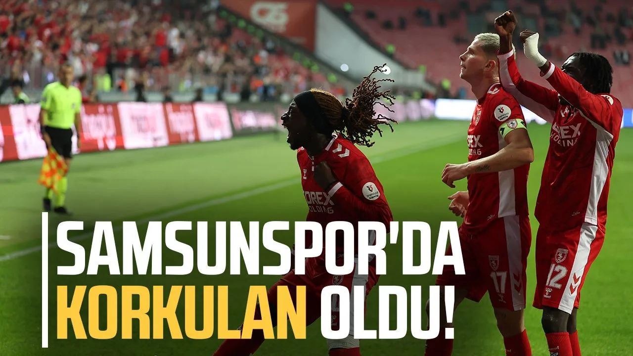 Samsunspor, Amed Sportif Faaliyetler'e yenilip tarihi rekor kırdı