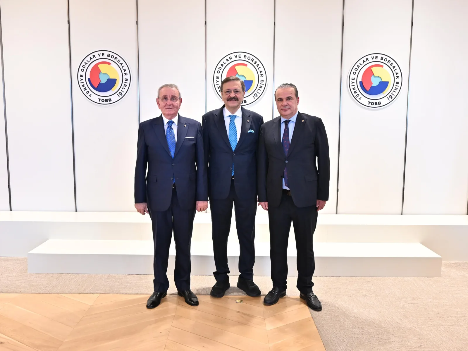 Samsun TSO heyeti Ankara'da Muş ve Hisarcıklıoğlu'yla görüştü