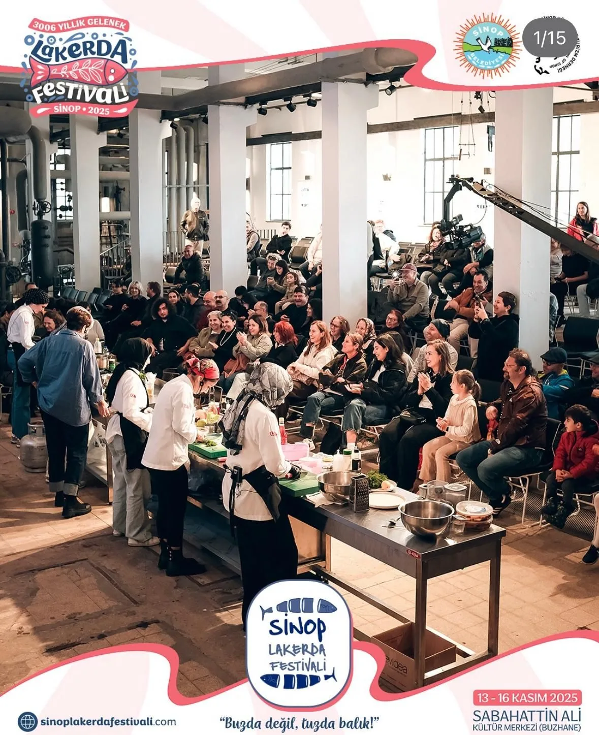 Sinop Lakerda Festivali 12-15 Kasım'da Düzenlenecek