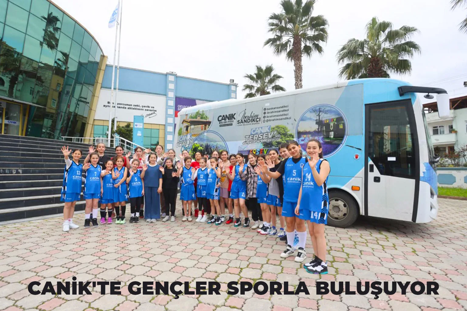 Canik'te Gençler Sporla Buluşuyor