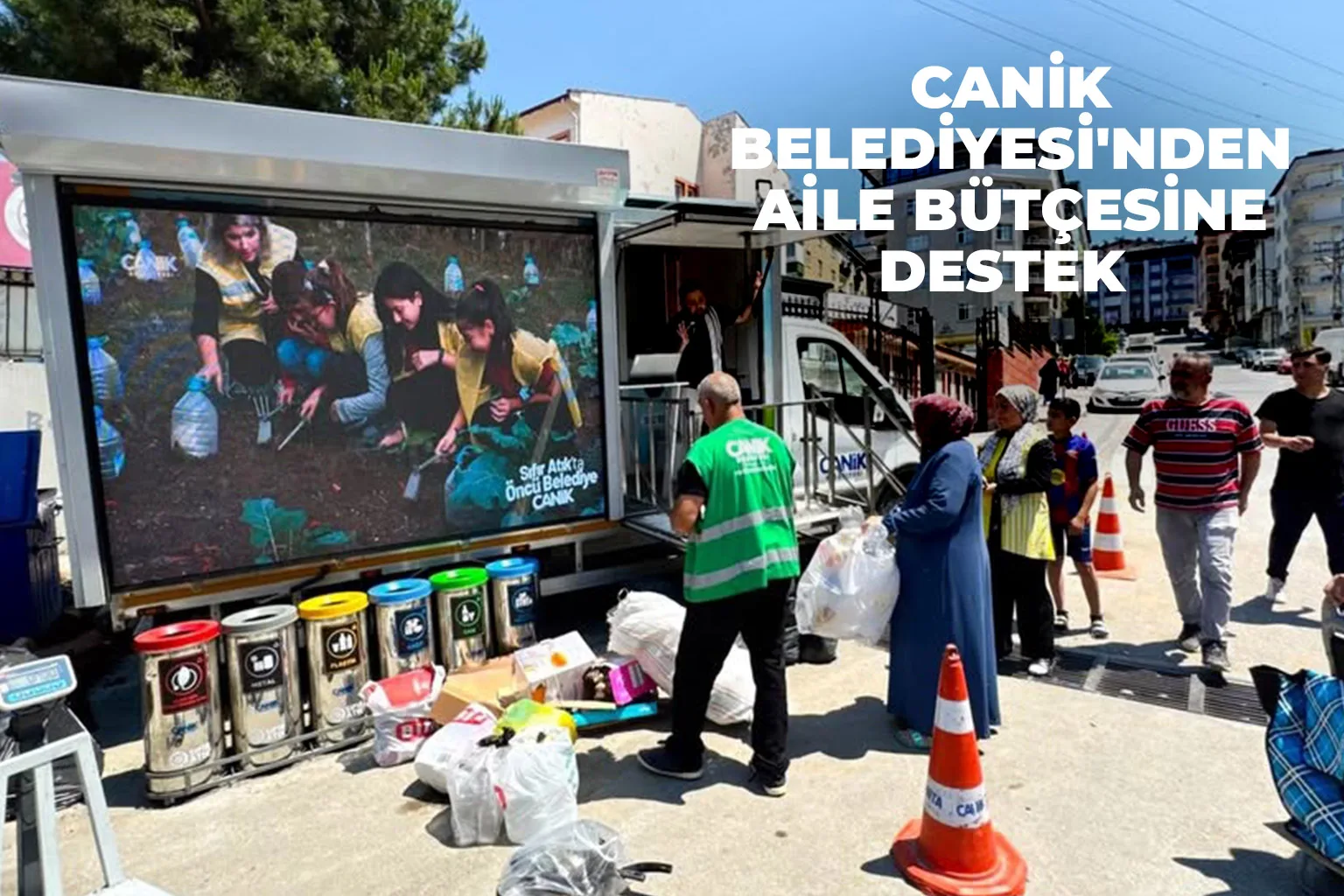 Canik Belediyesi'nden Aile Bütçesine Destek