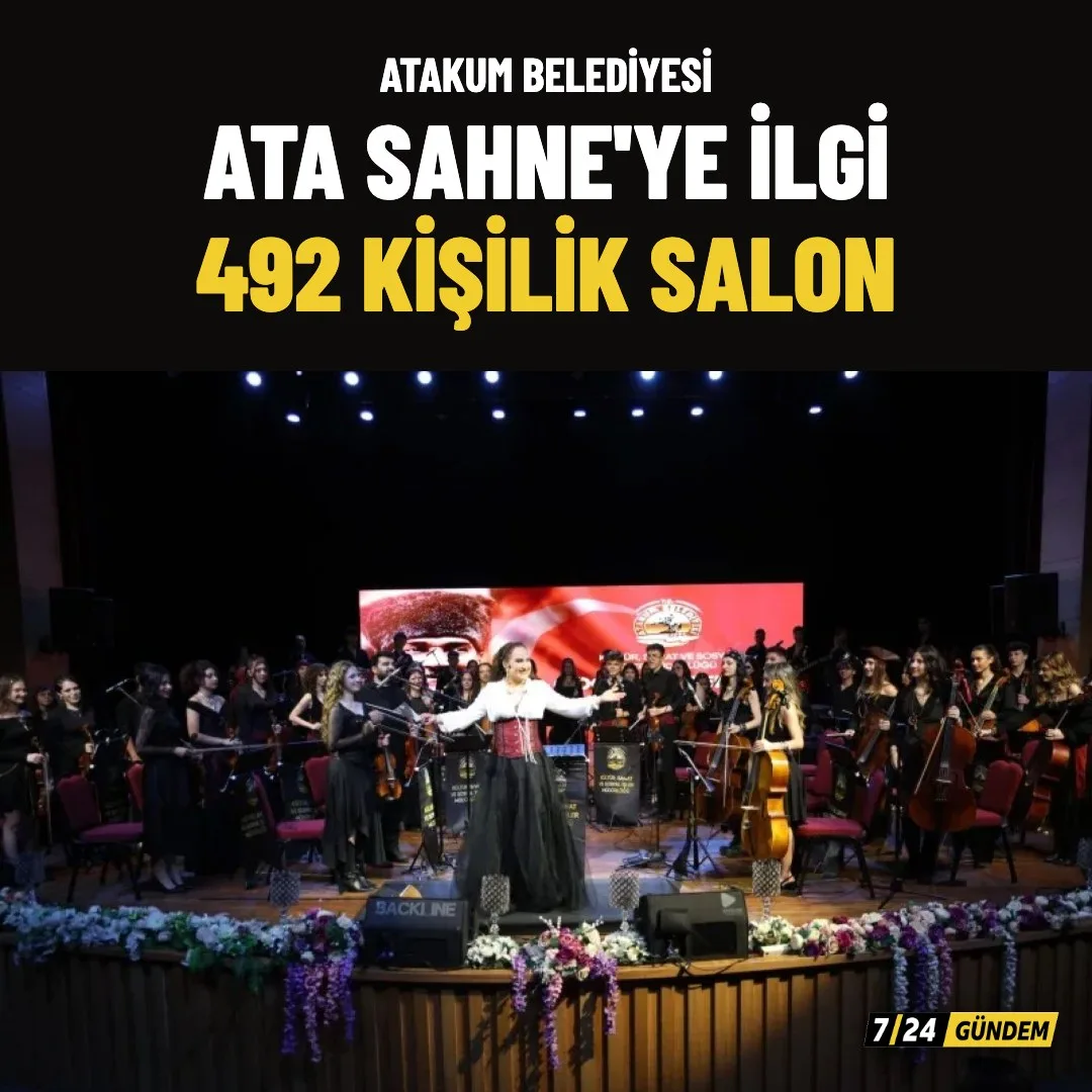 Atakum’un yükselen sanat merkezi: Ata Sahne