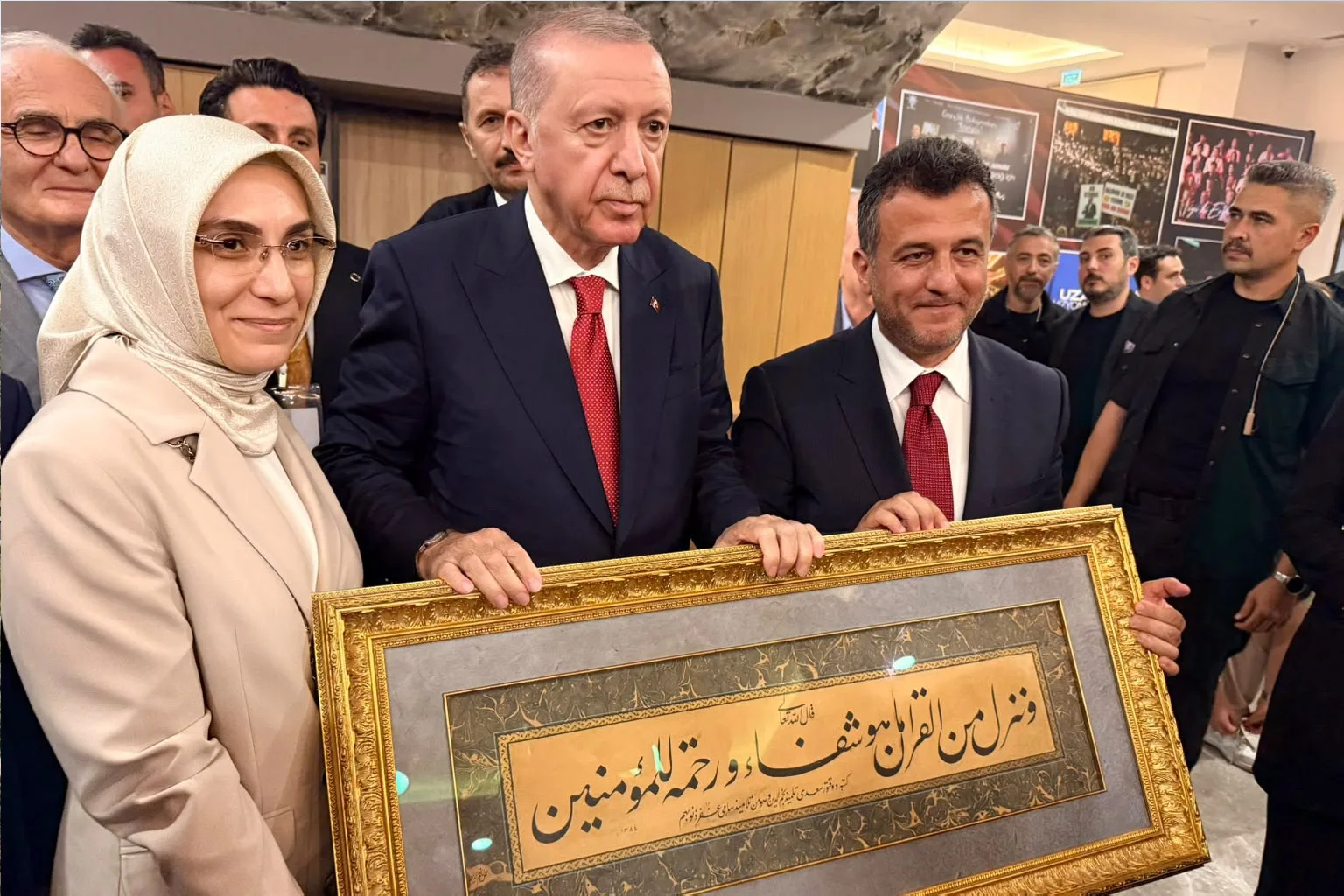 Petek Genç Cumhurbaşkanı Erdoğan’ı Ağırladı