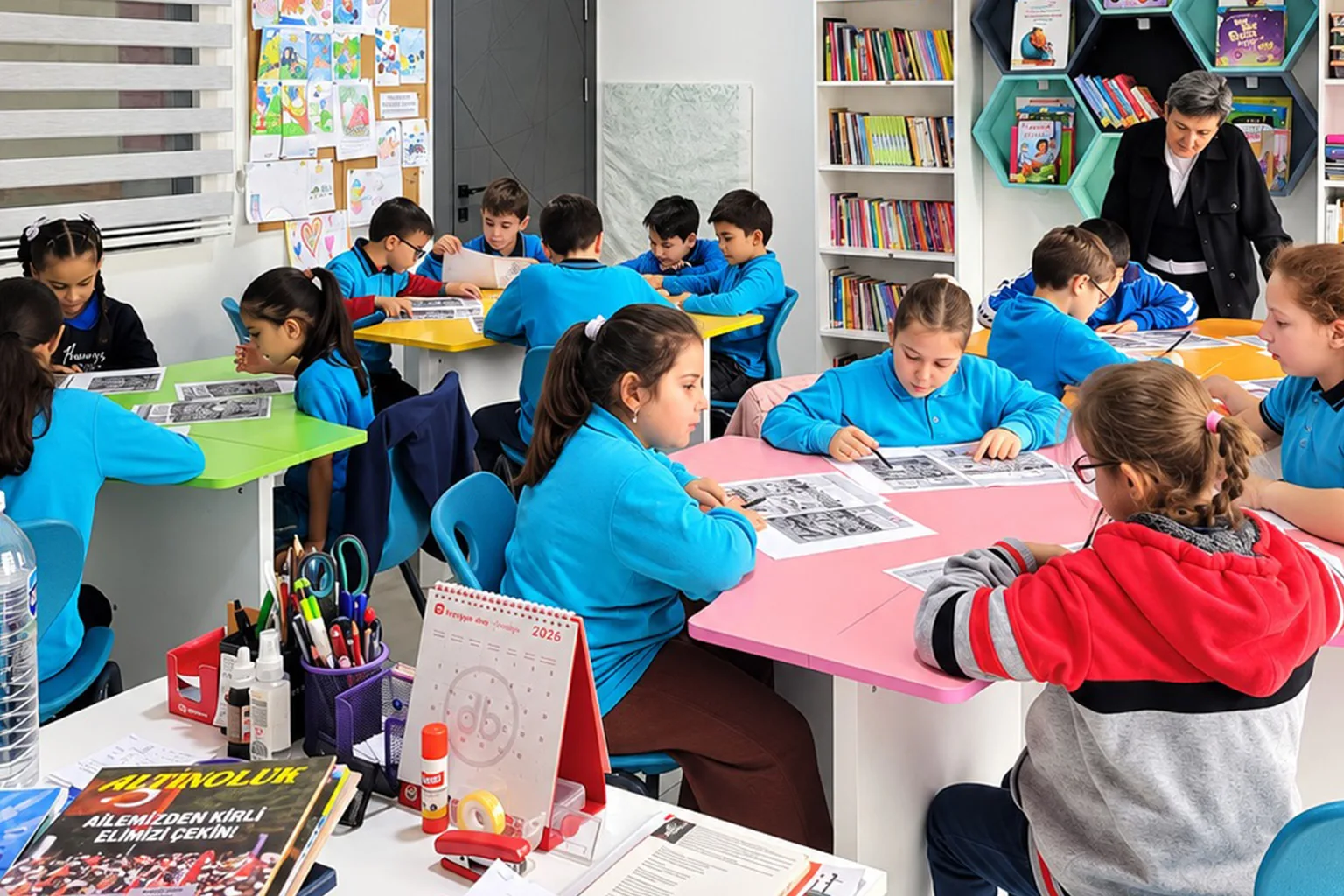 Canik'te Kitaplar Çocuklarla, Çocuklar Bilgiyle Buluşuyor