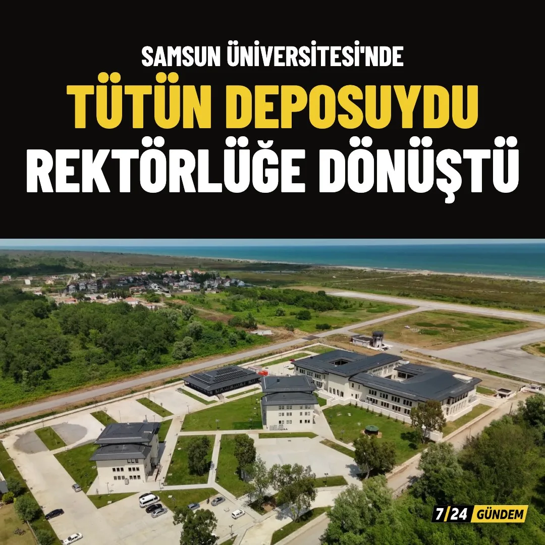 19 Mayıs'ta Samsun Üniversitesi rektörlük binası törenle açıldı