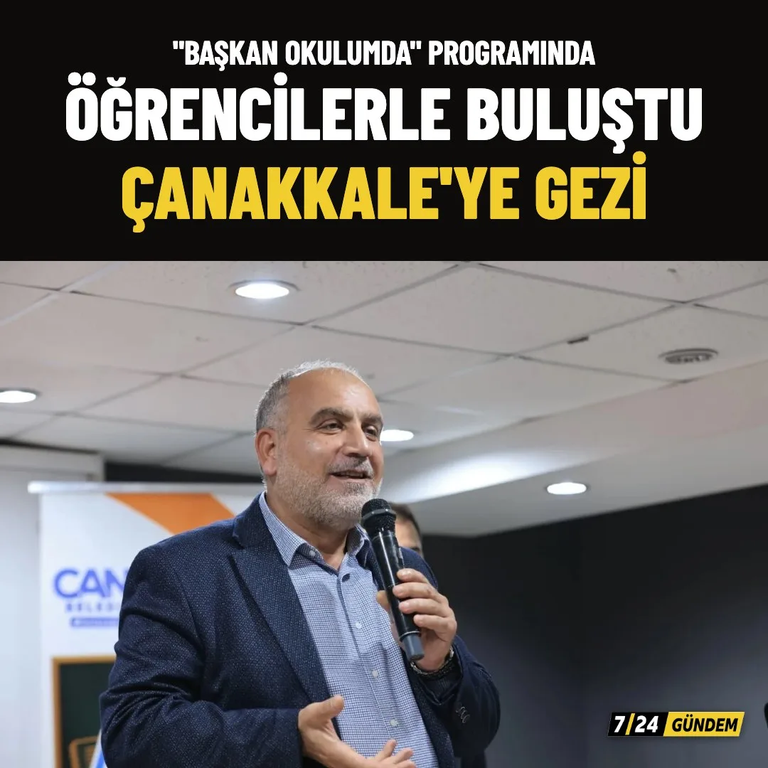 Canik Belediye Başkanı Sandıkçı, öğrencilere projelerini anlattı