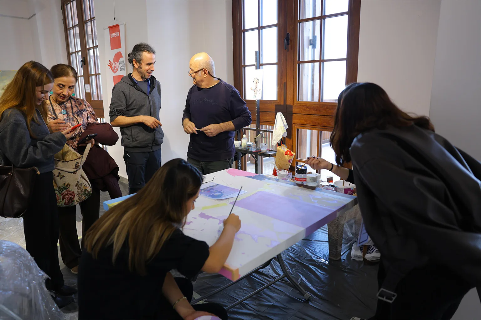 1. Samsun Sanat Çalıştayı Başladı