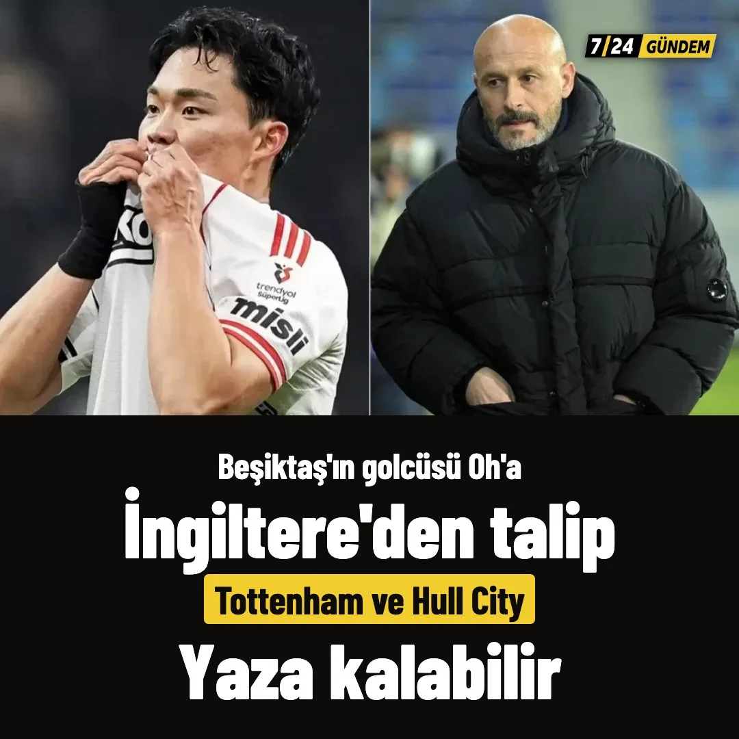 Beşiktaş'ın golcüsü Oh'a Premier Lig'den talip: Tottenham ve Hull City