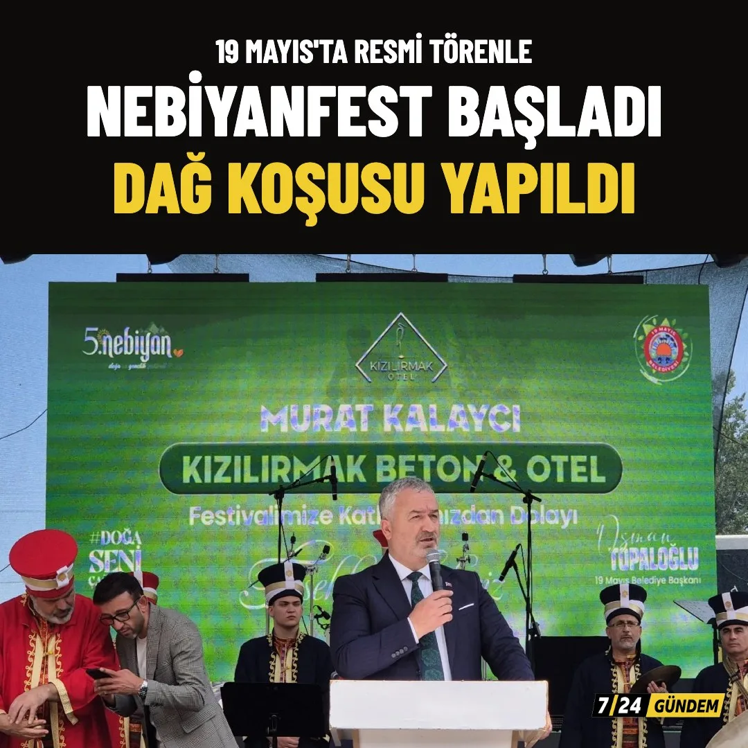 19 Mayıs'ta 5. Nebiyan Doğa ve Gençlik Festivali resmi törenle başladı