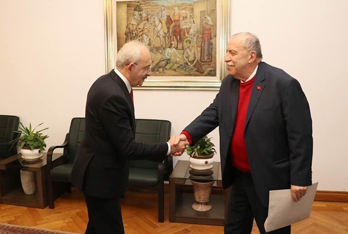 İYİ Parti'den Kemal Kılıçdaroğlu'nun Yaşar Okuyan fotoğrafına tepki: "İktidardan farkınız olsun" | 7/24 Gündem